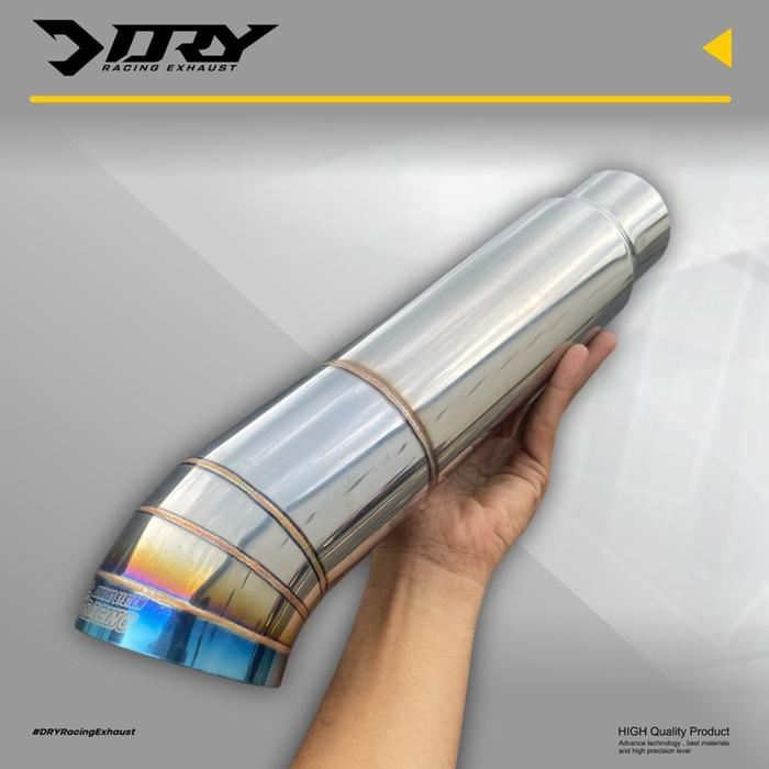 Tailpipe Knalpot Js Biru Panther Fortuner Pajero Hilux Innova Diesel/Bensin Dll Tbk