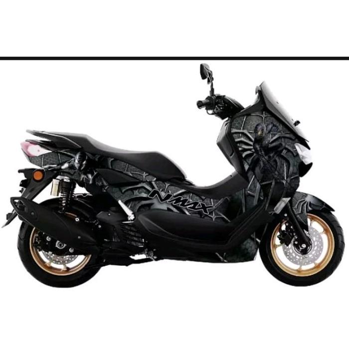striping stiker decal full bodi nmax new 2020-2022 motif black Spiderman [NTS]