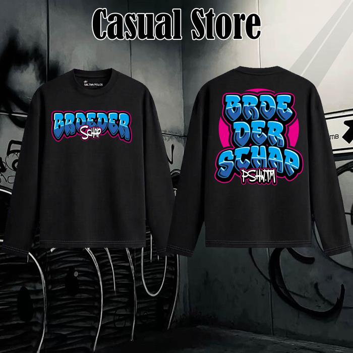 Kaos Lengan Panjang Broederschap Grafiti/Kaos Pshw Tm./Kaos STK/Kaos SH winongo/Kaos PencakSilat
