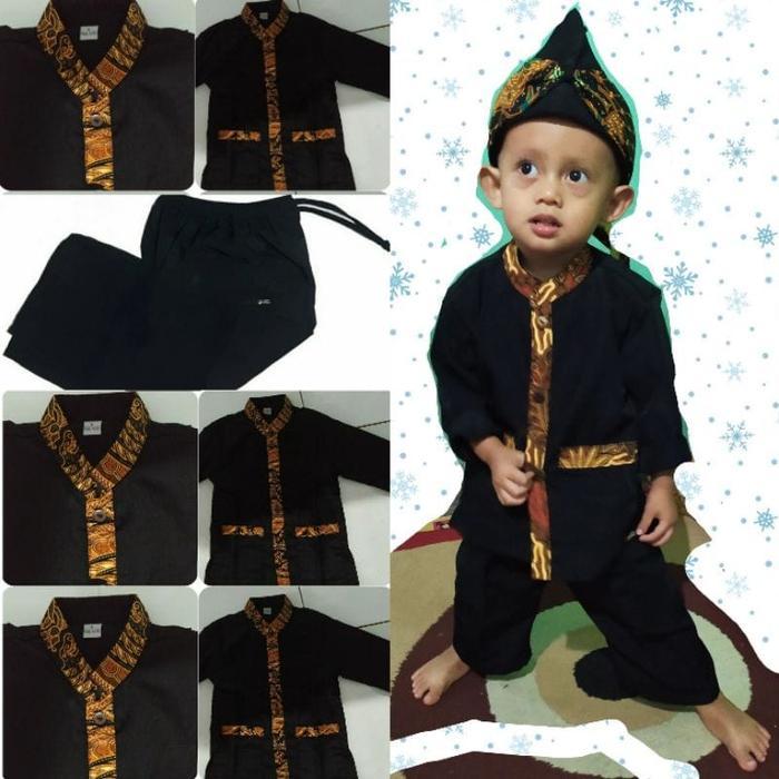 PROMO (COD) BAJU PANGSI ANAK POLET BATIK BAJU DAN CELANA / BAJU PANGSI KAMPRET DAN SERAGAM SEKOLAH T