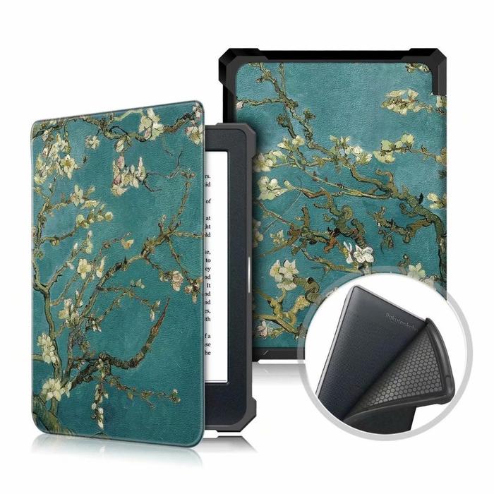 Smart Slim Case for Kobo Nia Ereader 2020 PU Leather Slim Cover for