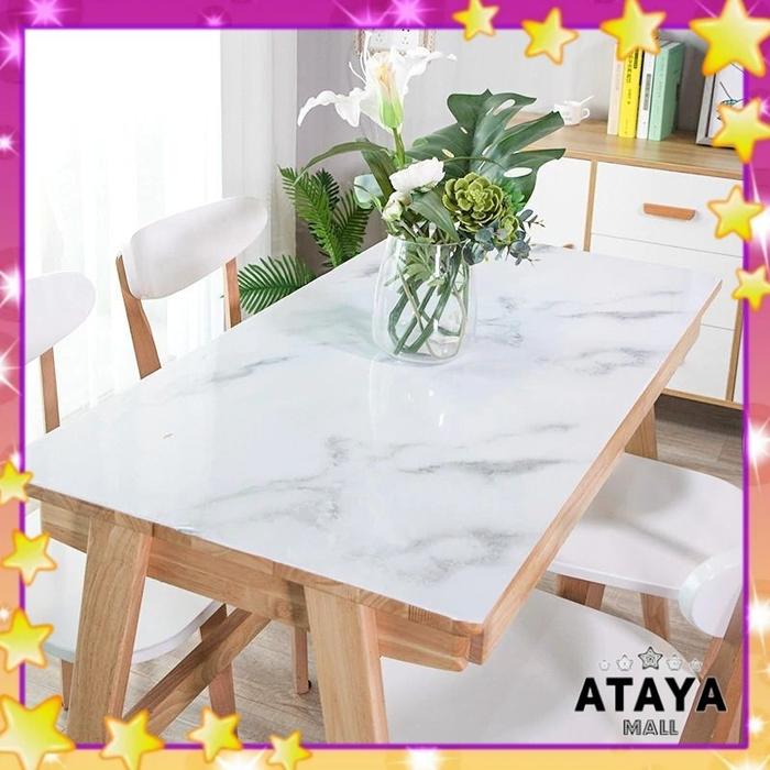 Sticker Wallpaper Meja Dinding Dapur Anti Minyak Waterproof