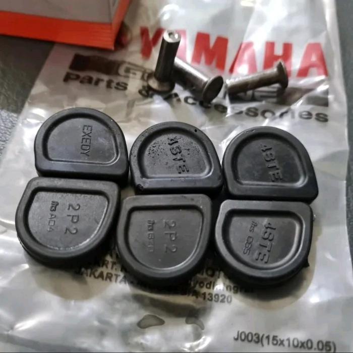 JUAL 5PCS Karet Kopling Yamaha Jupiter Z Vega ZR Vega R New FIZR 5TP 5TN 5D9 2P2 TOP