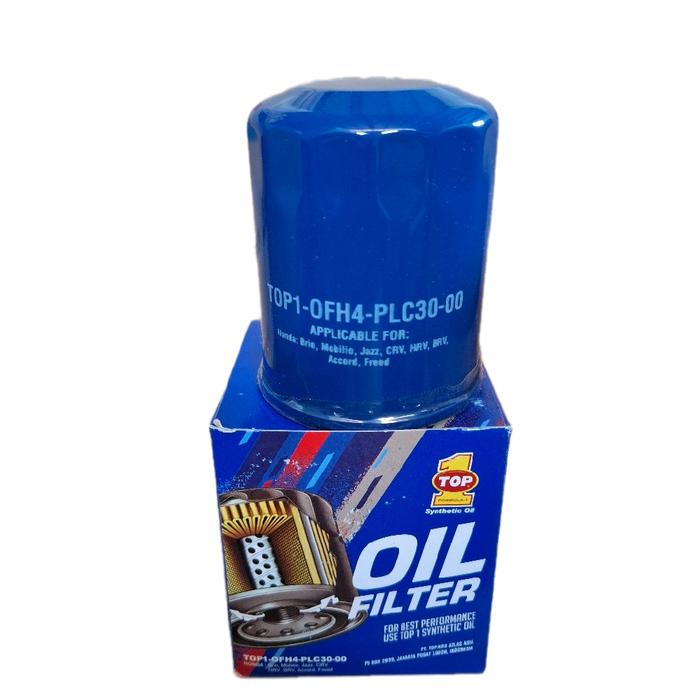 TOP Filter Oli Mobil Honda Mobilio Jazz CRV HRV BRV Accord Freed TOP1-OFH4-PLC30-00