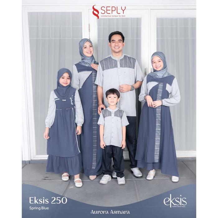 EKSIS 250 SPRING BLUE GAMIS DEWASA MEYRA 248 SPRING BLUE SELIA 158 SPRING BLUE KOKO KASEO 221 SPRING