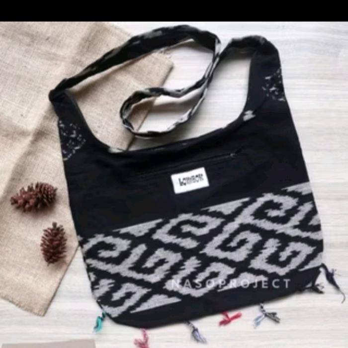 Tas Selempang Tenun Tradisional Pria Wanita - Model Toraja, Lombok, Jepara, Kalimantan, NTT - Slingb
