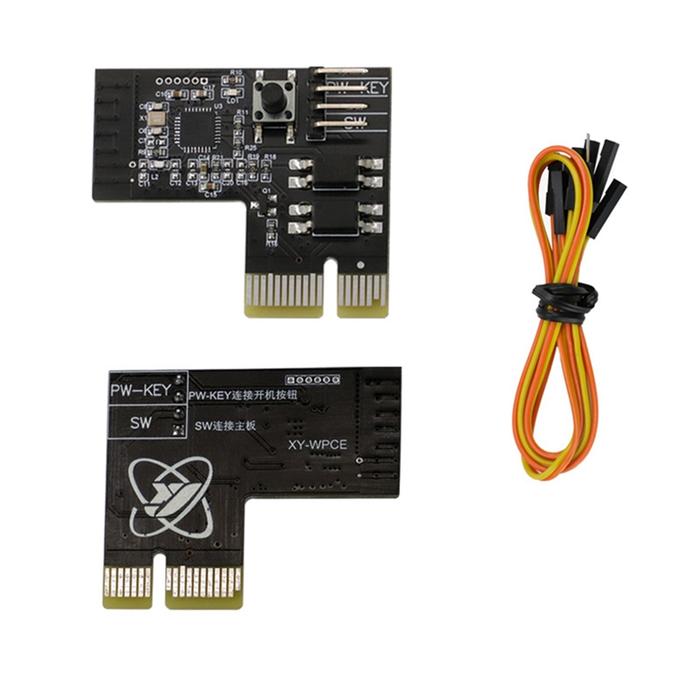 APP Control Computer Power Reset Switch PCIE Card 2.4G Wifi Smart APP