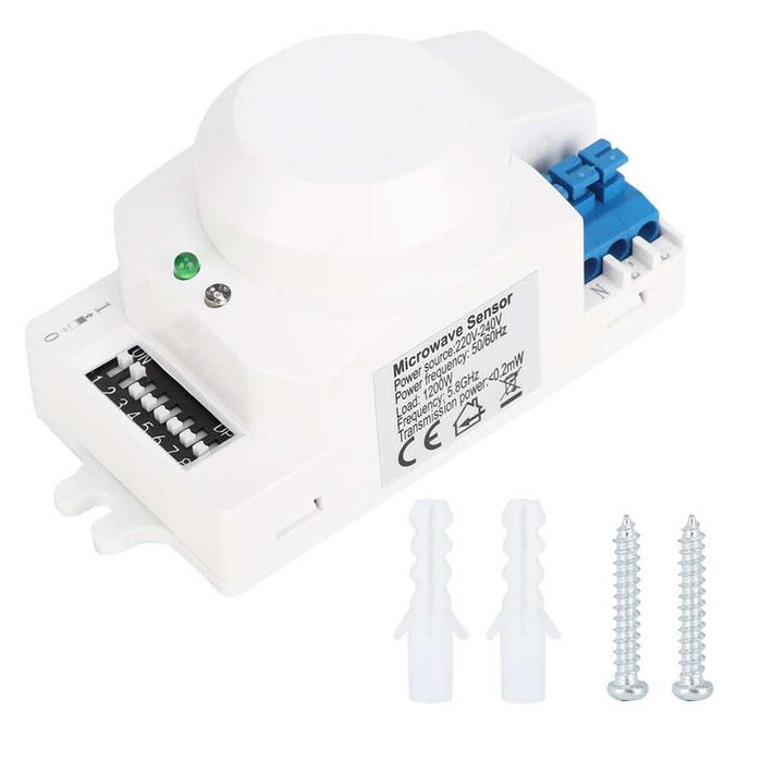 Microwave Sensor Switch 360 Degree Radar Motion Body Sensor Light
