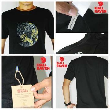 U♥7M KAOS/T-SHIRT FJALLRAVEN NOT MAMMUT TNF CONSINA EIGER J✓F7