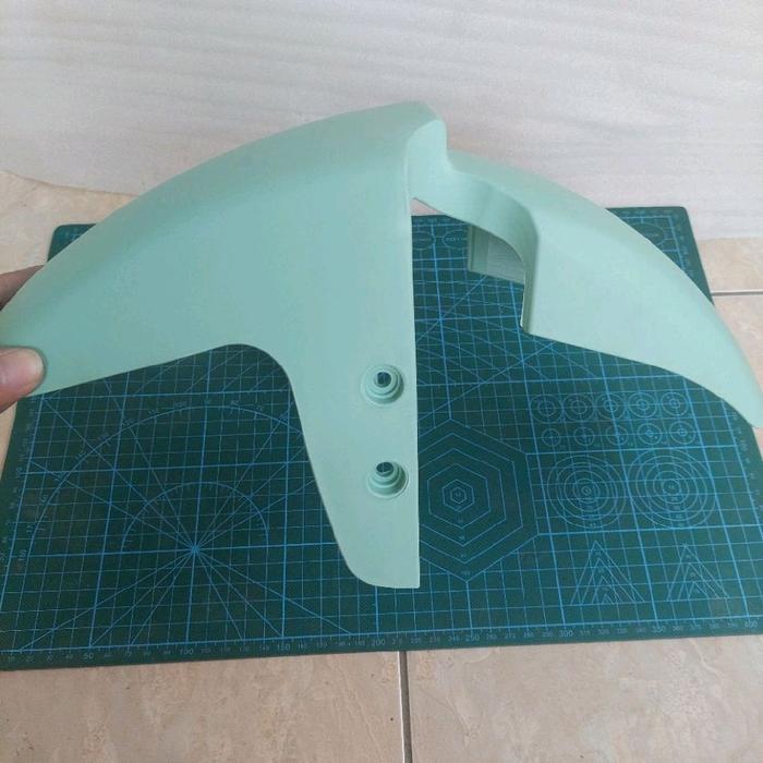 spakbor depan sepeda listrik uwinfly m60 hijau tosca