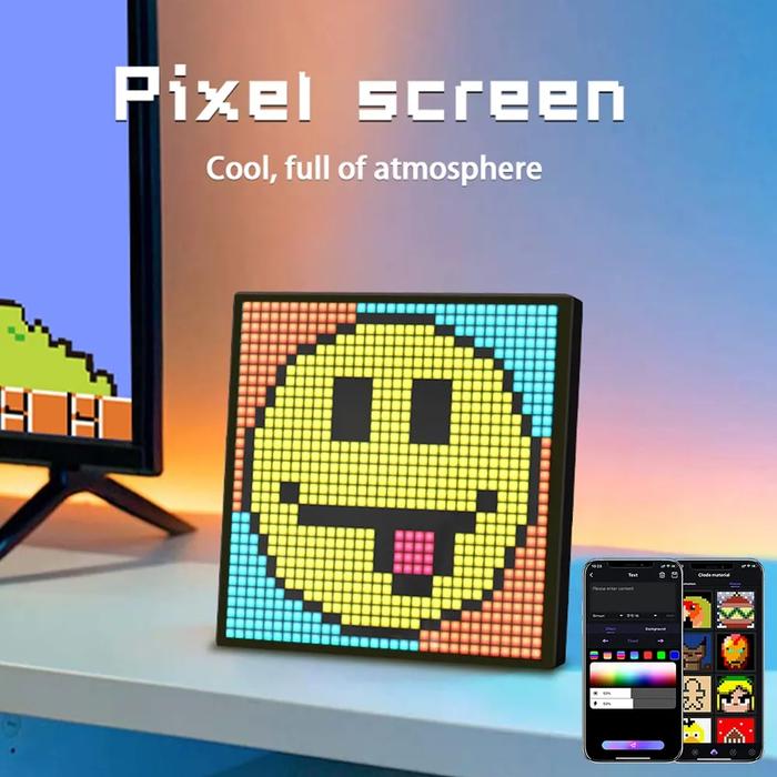 Smart LED Pixel Display Nightlight APP Control Programmable Screen