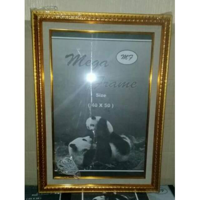 TERLARIS Bingkai Foto / Frame Foto Ukuran 40x50 Plus Linen (40 x 50) READY