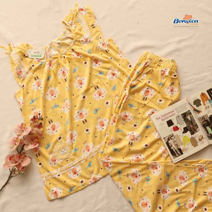 BAJU TIDUR CELANA PANJANG PREMIUM YUMICO BENVICA