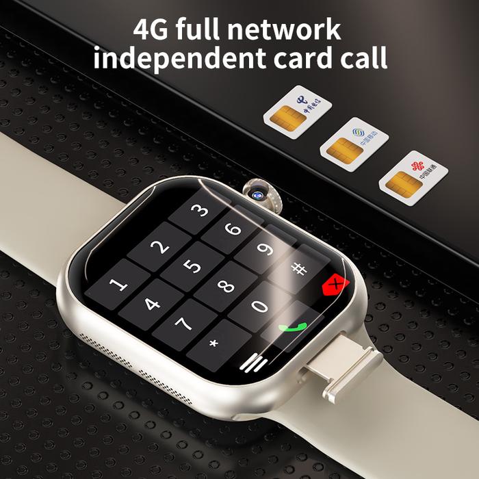 NEW VP29 Smart Watch 4G/5G LTE Android OS 256GB Storage Sim Card GPS WIFI 2.29 inch 490*580 AMOLED S