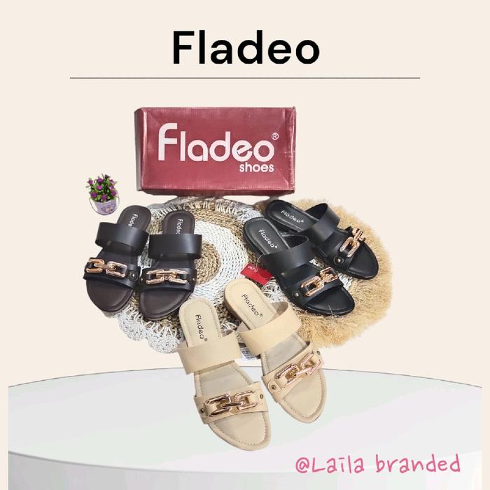 !!LAILA BRANDED!! SANDAL SLOP CEWEK FLD/SANDAL TEPLEK CEWEK (LDS500-2AH)