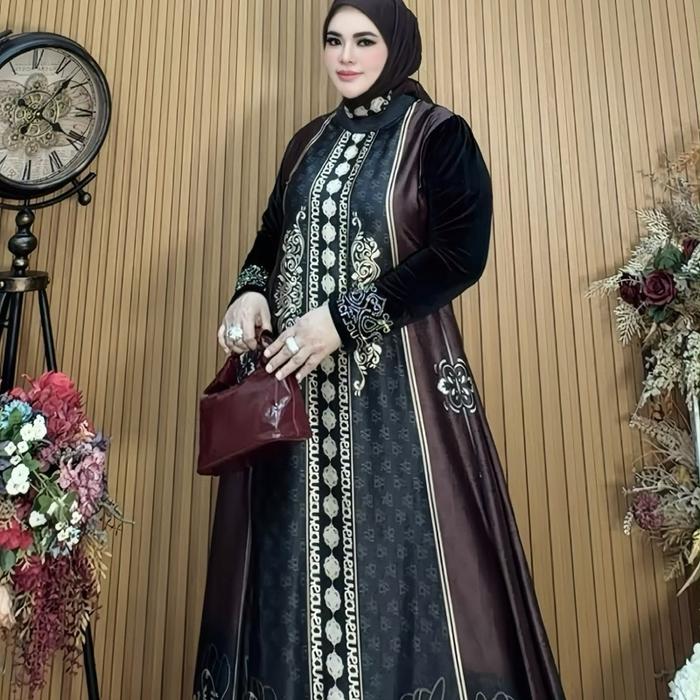Ready Gamis Set Hijab Scraft BY UCL SYARI