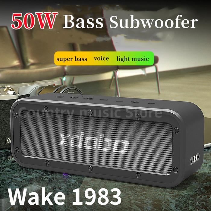 Xdobo Wake1983 50W Bluetooth Speakers Sound Column Wireless Outdoor
