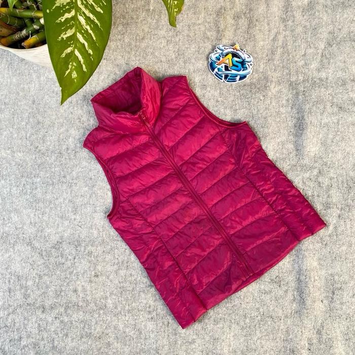 Vest rompi puffer ultralight Uniqlo 3D cut goose down bulu angsa