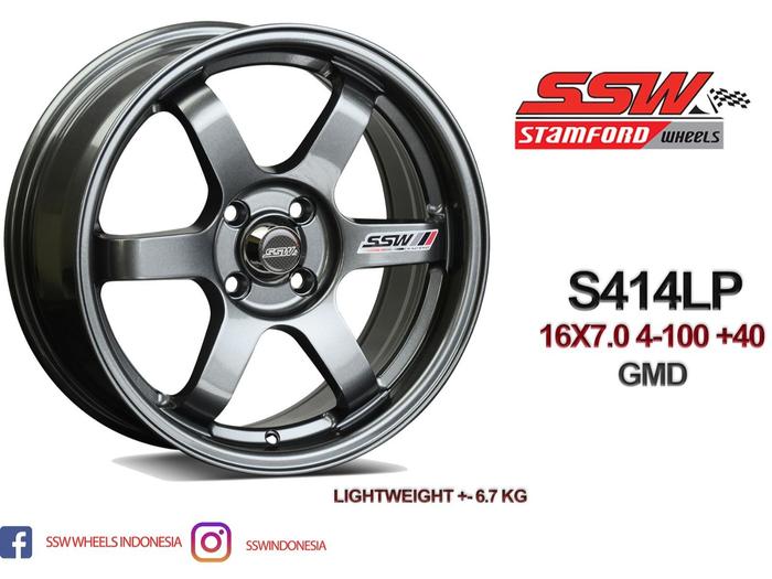 SSW/TE37 S414LP VELG SSW R16