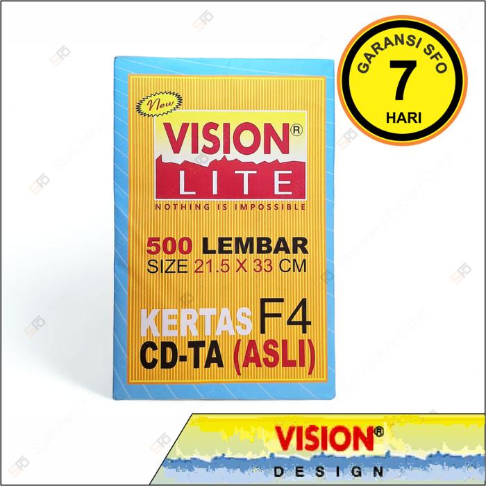 Kertas Buram F4 65 gsm - Vision