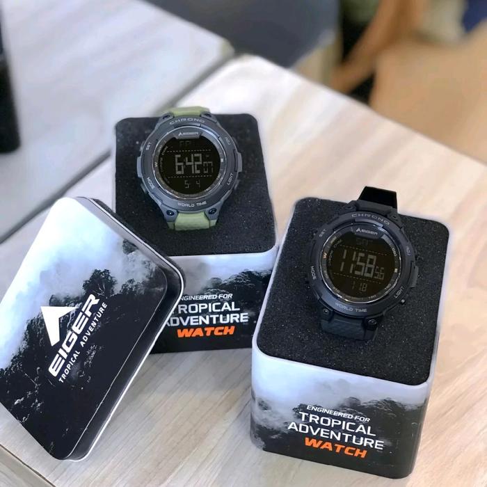Eiger Helicon Watch Jam Tangan Digital Pria Original