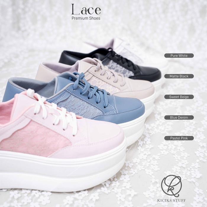 KICIKS MUSLIMAH - LACE PREMIUM SHOES Sneakers Casual Wanita