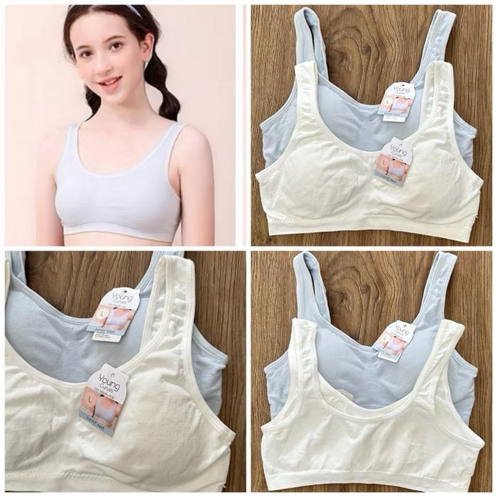 PREMIUM Young curves miniset branded C22-100039 junior vest seamless
