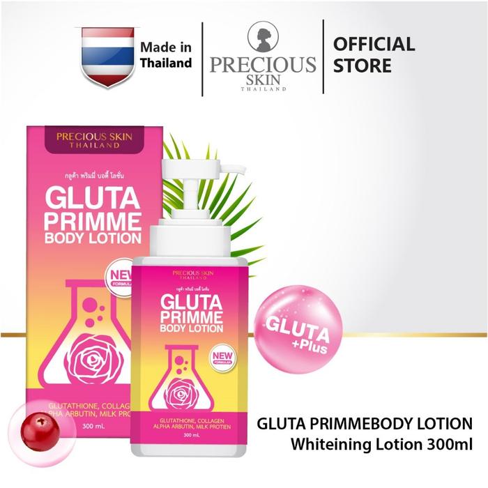 Precious Skin Thailand Gluta Prime Body Lotion / Whitening Lotion / Pemutih Badan 300ml