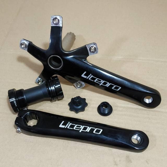 "Jual Produk Crank Arm seli mtb Litepro Forged Rock TT BB HT2 BCD 130 Alloy ''