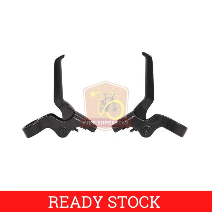 (COD) HANDLE GAGANG REM PACIFIC BRAKE LEVER SEPEDA ALLOY SP-G191 2 JARI MTB / CTB / FIXIE / BMX / FE