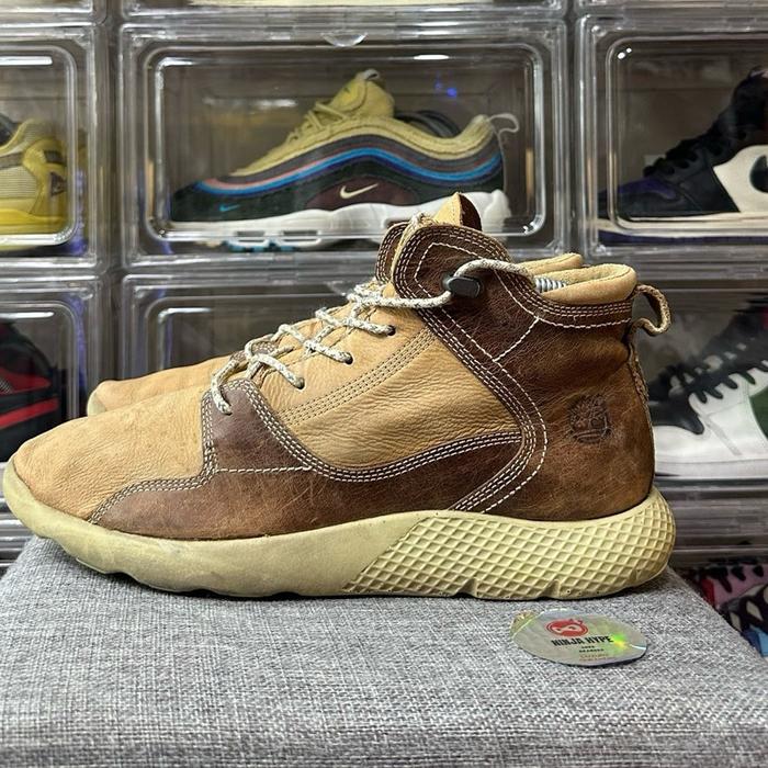TIMBERLAND FLYROAM LEATHER HIKER KER , TIMBERLAND FLYROAM LEATHER , BOOTS SHOES , SEPATU TIMBERLAND 