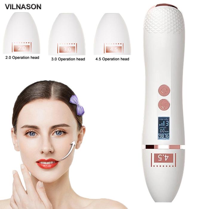 7D NEW Mini Hifu Ultrasonic Face Lifting Massager Eye Care Beauty