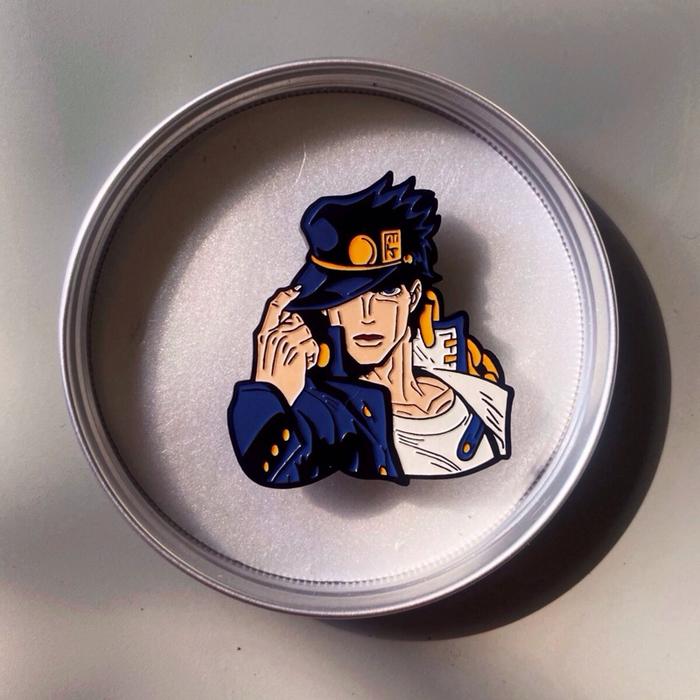 Acrylic Enamel Pin — JoJo’s Bizarre Adventure: Jotaro Kujo