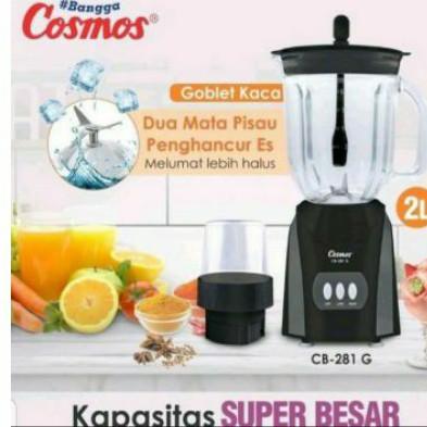 COSMOS BLENDER CB281 G | BLENDER COSMOS KACA 2 LT