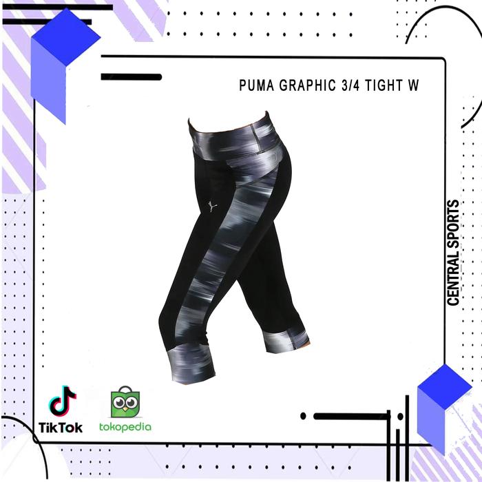 PUMA LEGGING WANITA / GRAPHIC 3/4 TIGHTW / 100% ORIGINAL PUMA