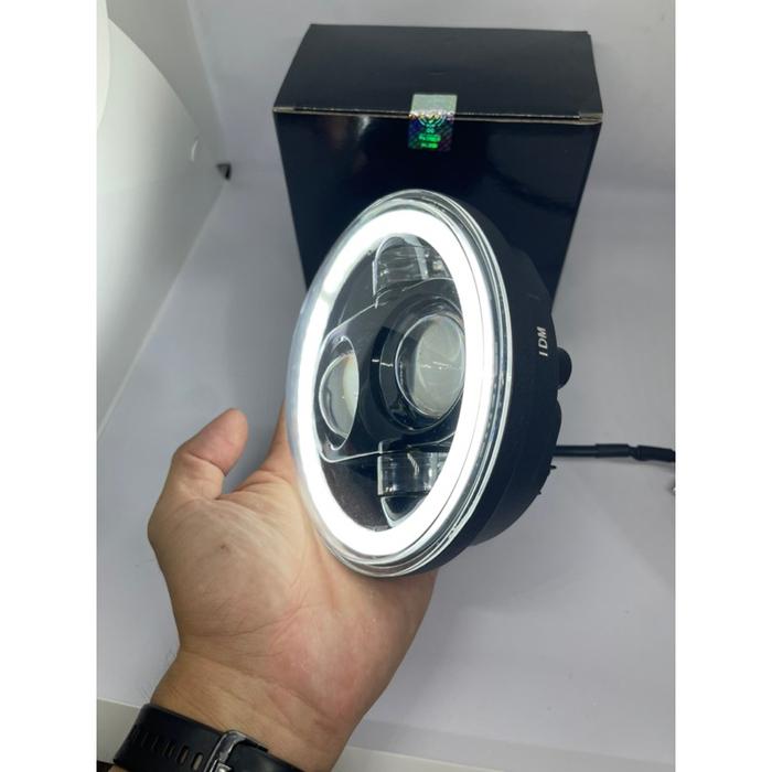 Lampu 5.75inch Full Ring - Lampu Full Ring 5.75 Inch - Lampu Utama Motor