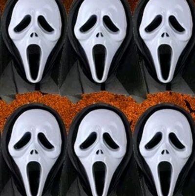 topeng scream topeng hantu Halloween horor