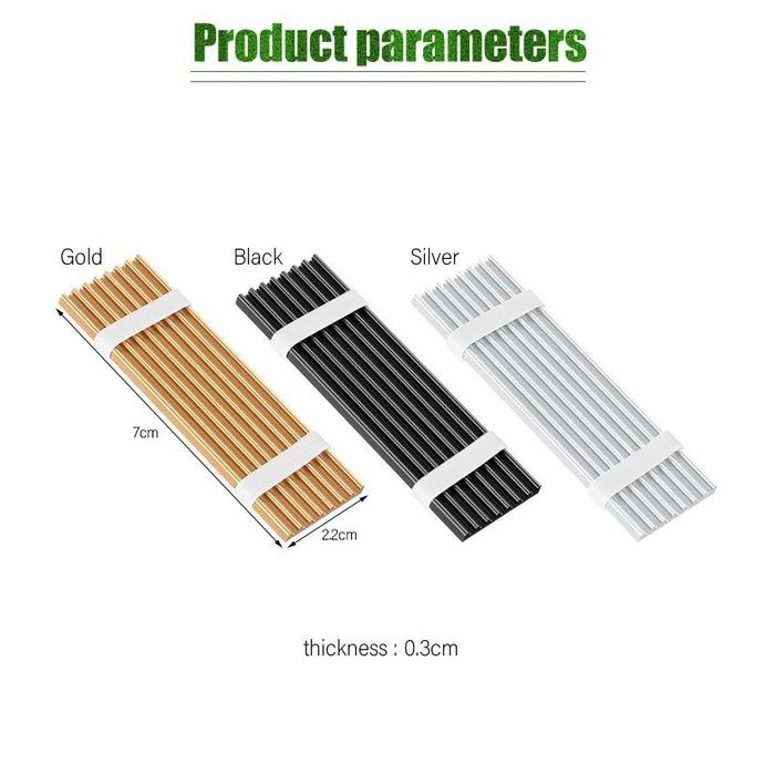 Heatsink SSD M.2 NVME Pendingin Tipis Aluminium Cooler PC Laptop PS5
