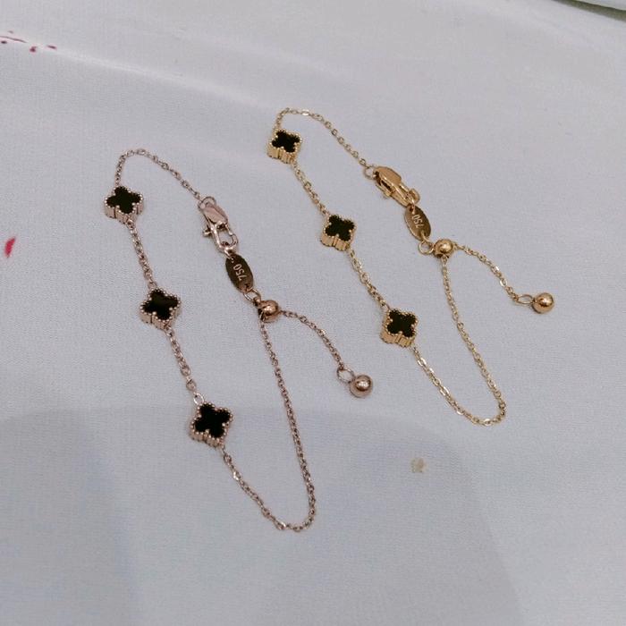 Gelang Serut Titanium/Gelang Serut Vancleef/Gelang Titanium Kekinian