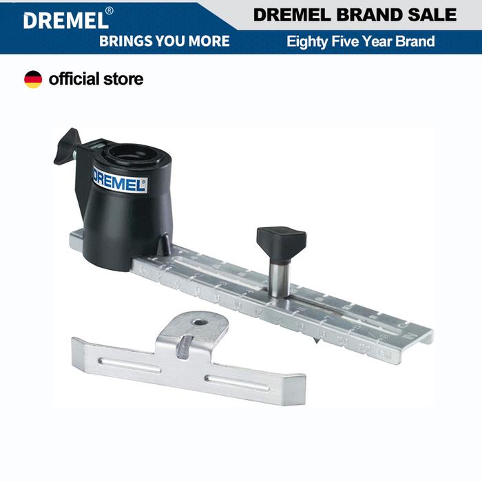 Dremel 678 Line and Circle Cutter Set with 30 Cm Cutting Diameter for Straight Cuts and Holes in Dry