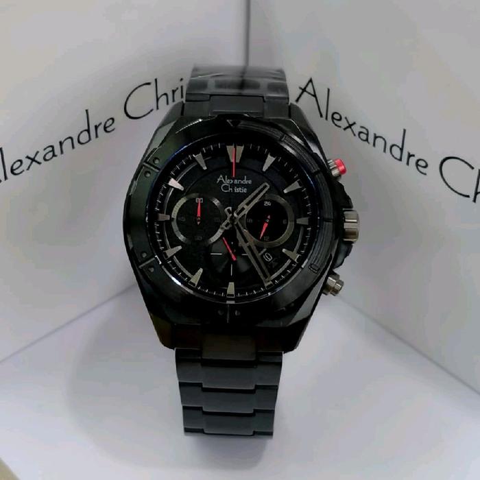 JAM PRIA ALEXANDRE CHRISTIE CHRONO ORIGINAL BLACK AC 6664 AC6664 6664