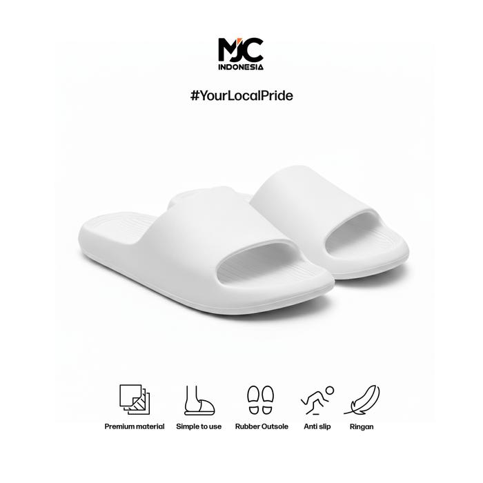 MJC Indonesia Sandal Slop Flipper Pria Wanita Anti Slip Mjc Indonesia Karet Selop Shoes Sendal Jepit