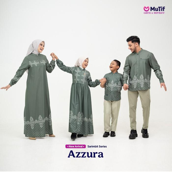 SARIMBIT MUTIF 2026 AZZURA - AZZAM / SARIMBIT AZZURA EVERGREEN / SARIMBIT KELUARGA / SARIMBIT 2026 /