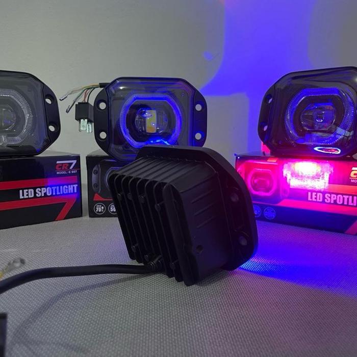 LAMPU TEMBAK BILED CR7 KLX KTM CRF BILED CUT OFF JAUH DEKAT WATERPROOF UNIL