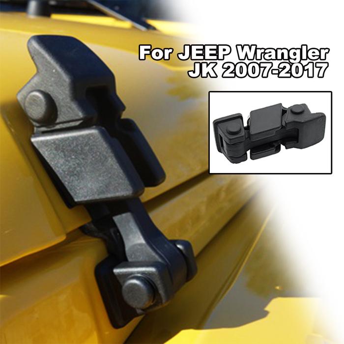 Car Bonnets Engine Cover Lock Catch Cover For Jeep Wrangler JK