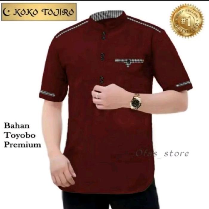 Baju koko tojiro baju koko muslim koko tojiro bahan toyobo premium
