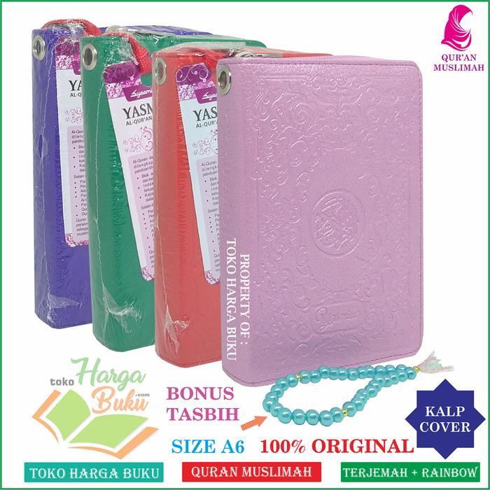 Al Quran Yasmina For Women Original - Syamil Quran Sleting A6 Terlaris