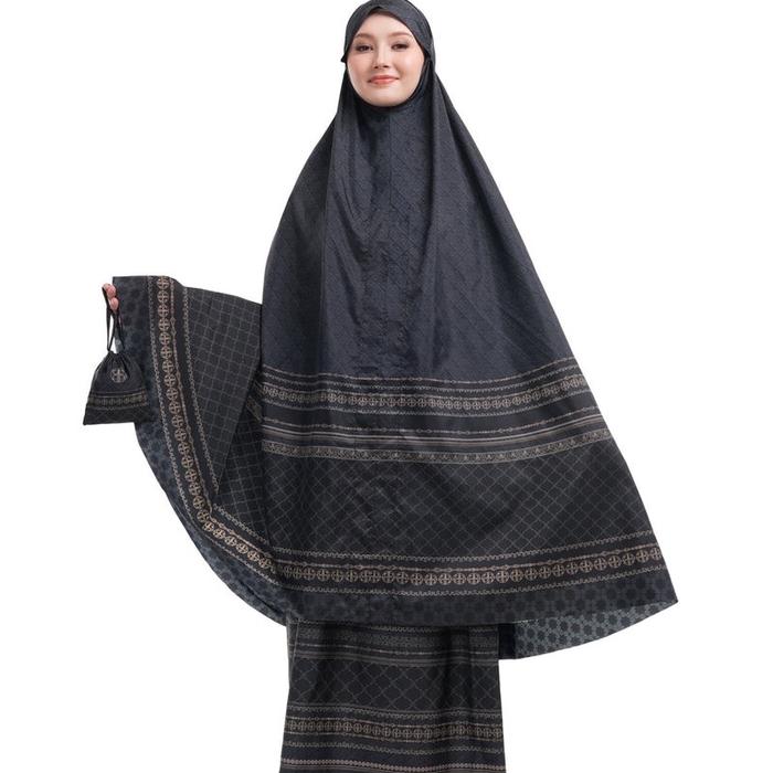 MUKENA TRAVEL - MONOGLAM POCKET PRAYER ROBE BY NADA PUSPITA