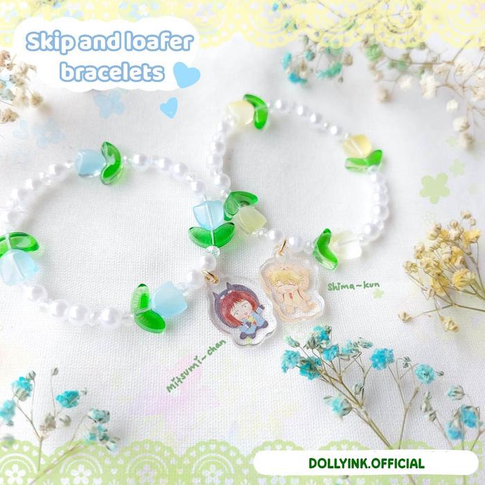 [READY STOCK]Skip and Loafer bracelet by dollyink.official/gelang skip and loafer/skip and loafer/SH