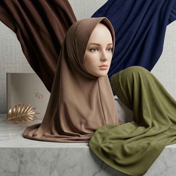 Hijab RKN - Hijab Bergo Original - Jersey Premium